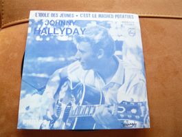 JOHNNY HALLYDAY SINGLE RARE ! ENVOI EN SUISSE UNIQUEMENT !!