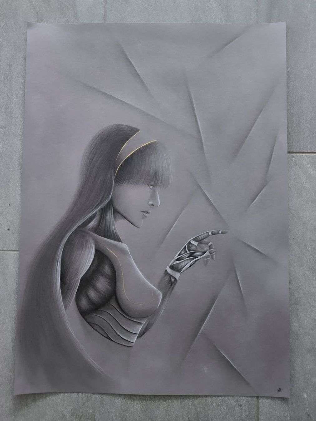 Dipinti: Portrait Femme – Nuovo (secondo la descrizione) da Delémont venduto da Guerd.Art 1