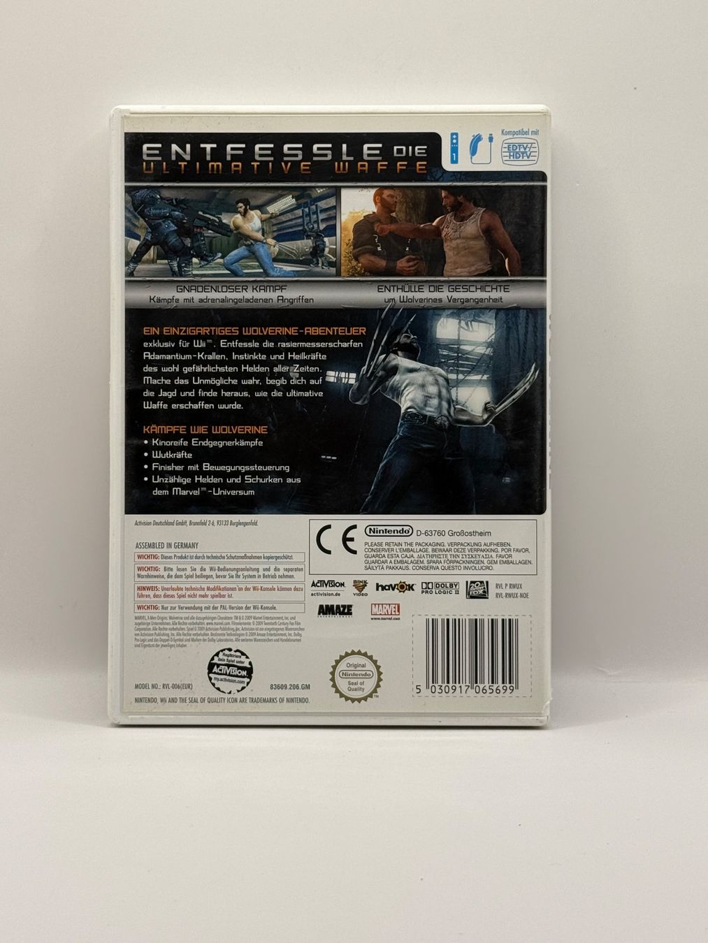 Nintendo Giochi: X-Men Wolverine  - Nintendo Wii - CIB – Usato da Dietikon venduto da gab_qz7y 1