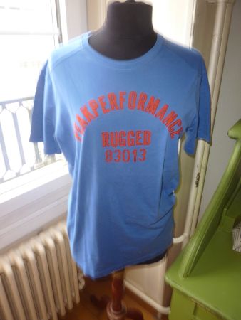 T-shirt coton bleu M PEAK PERFORMANCE pour homme
