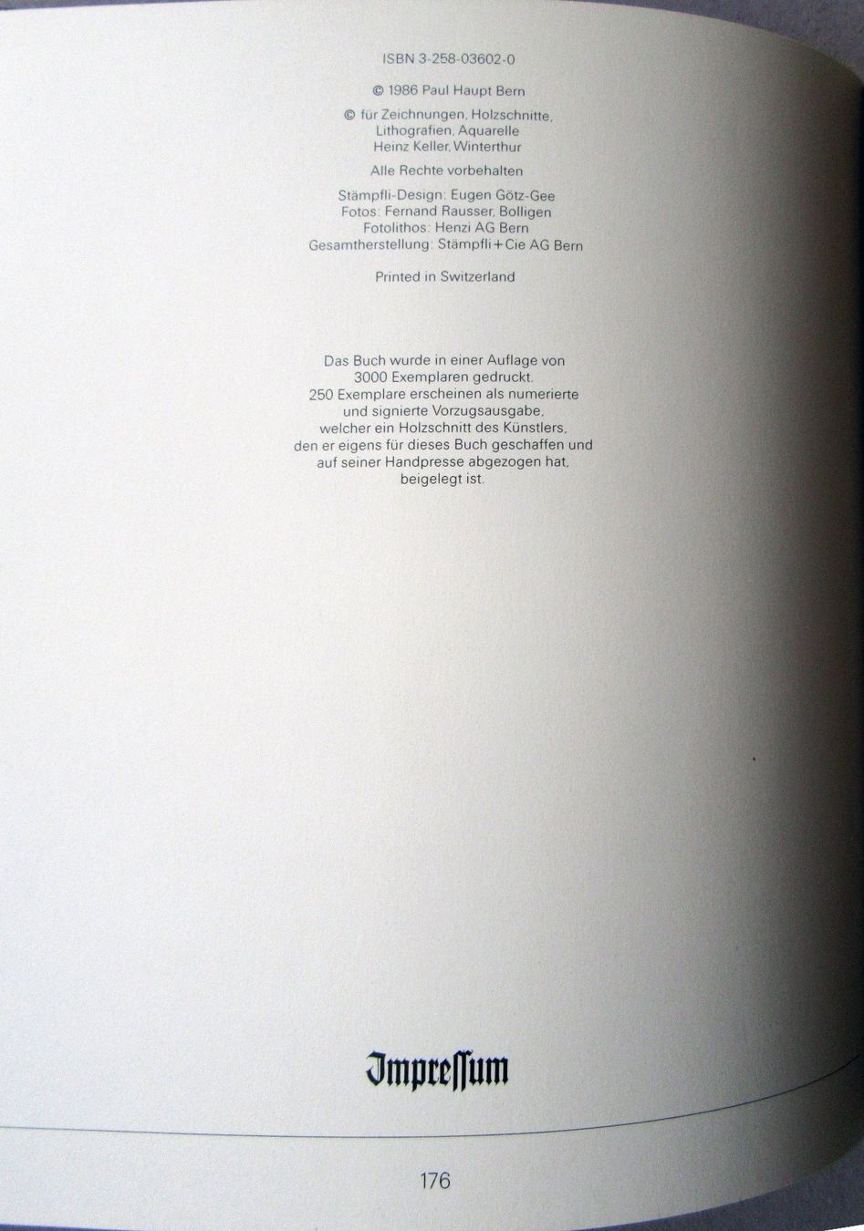 Libri: Heinz Keller. Zeichner, Holzschneider, Maler – Usato da Suhr venduto da Pons7 3
