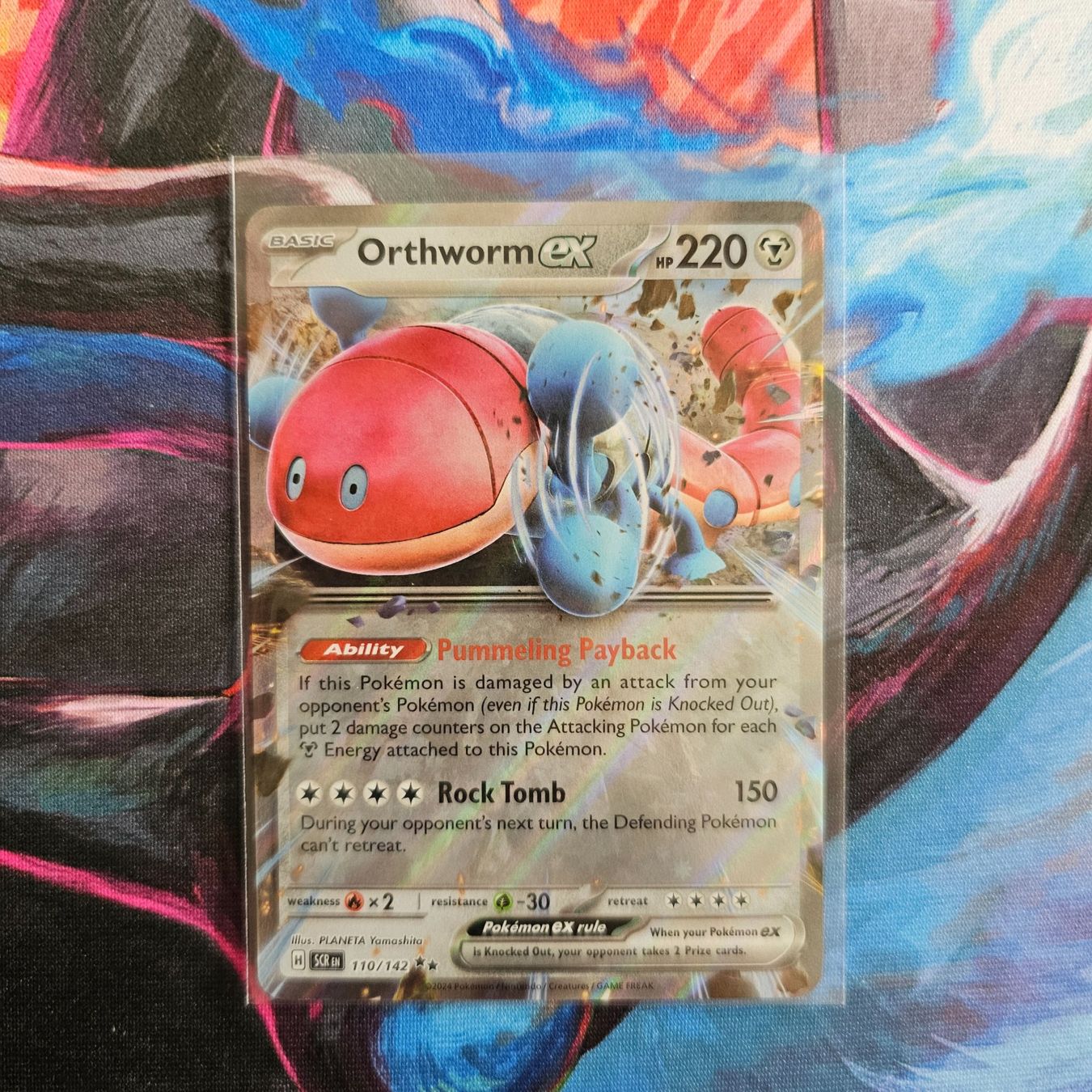 Pokémon Carte collezionabili: Pokemon Orthworm EX SCR 110/142 ENG – Usato da Zofingen venduto da AcoBraco