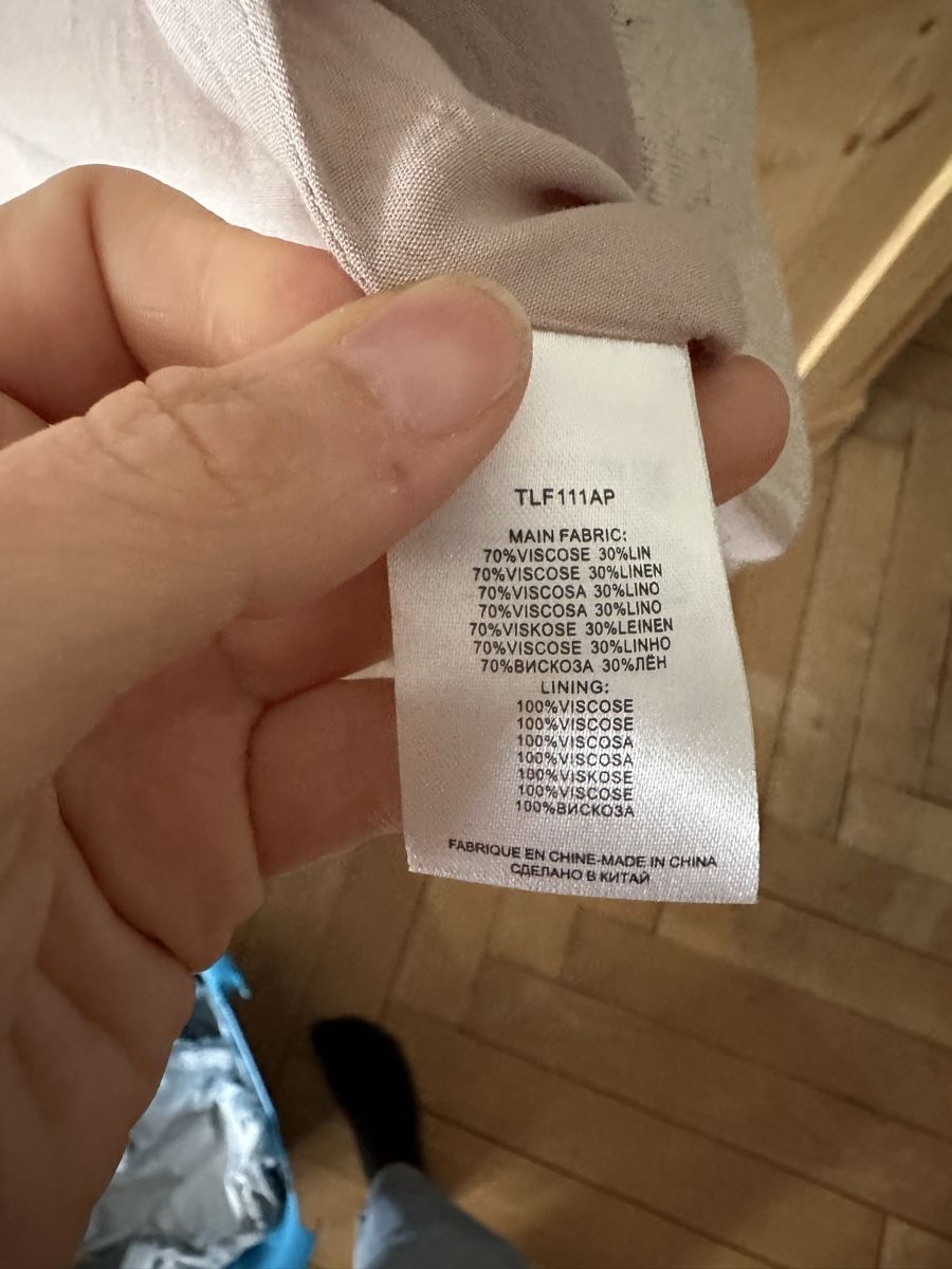 Jacken: Lili Sido Leinen Blazer, Beige, Grösse S – Neu (gemäss Beschreibung) aus Luzern von nisssa 2