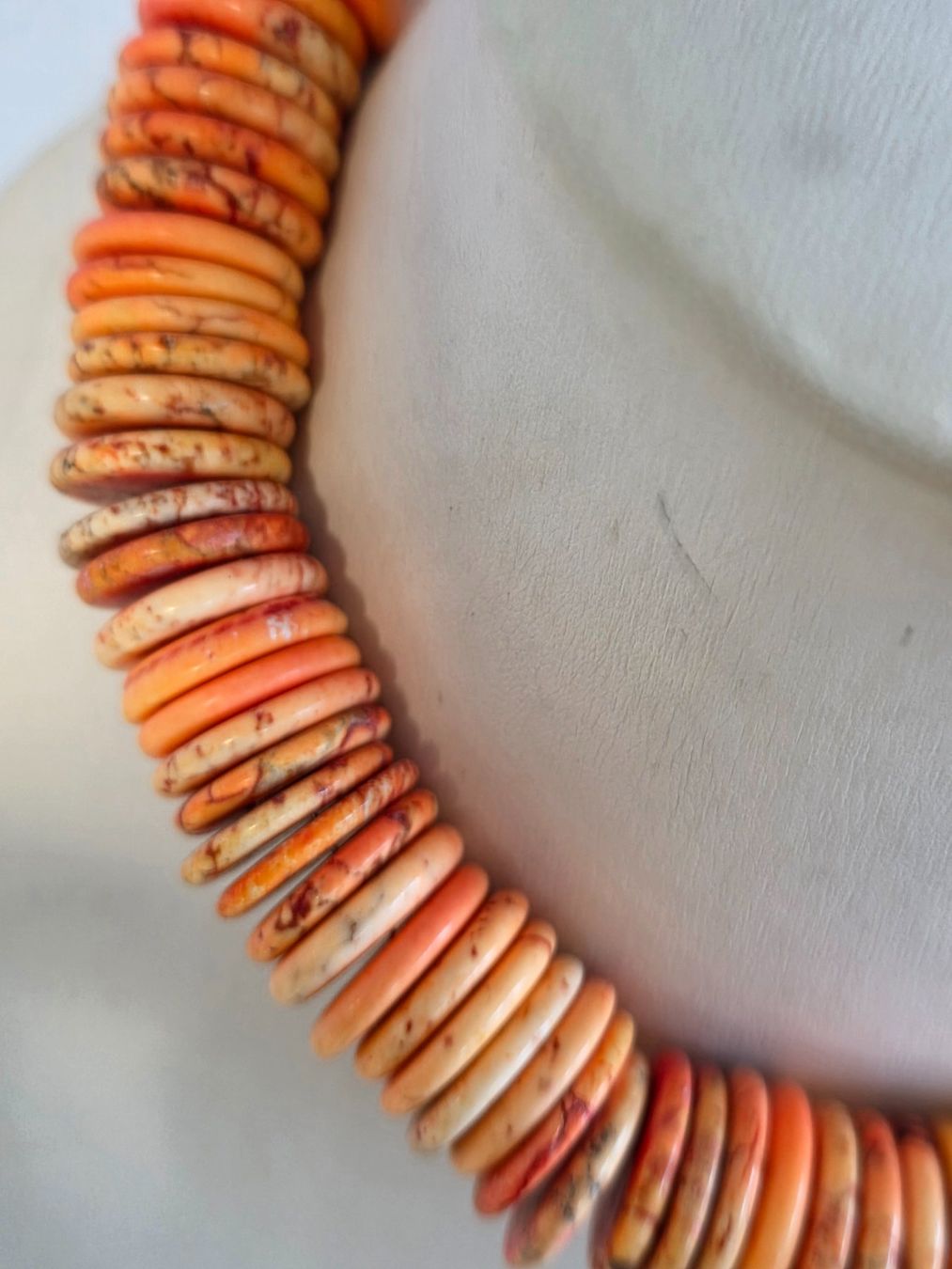 Catenine: Orange Korallen Kette – Nuovo (secondo la descrizione) da Zürich venduto da ben_mn5h 1