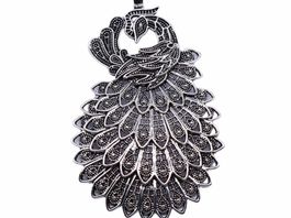 Amulett/ Anhänger Pfau