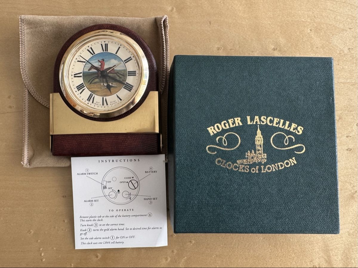 Sveglie: Roger Lascelles London Reisewecker – Usato da Zürich venduto da azi_93g1 5