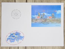 CL14 Enveloppe + Timbre Suisse 2004