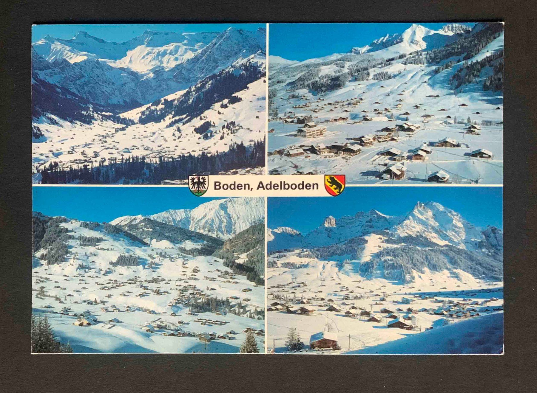 Cartoline postali: AK Boden bei Adelboden – Usato da Goldau venduto da artelier1