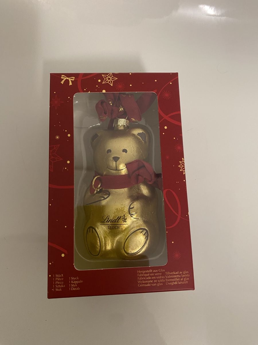 Tutte le decorazioni: Lindt TEDDY Christbaumschmuck – Nuovo e nell'imballaggio originale da Galgenen venduto da Testus