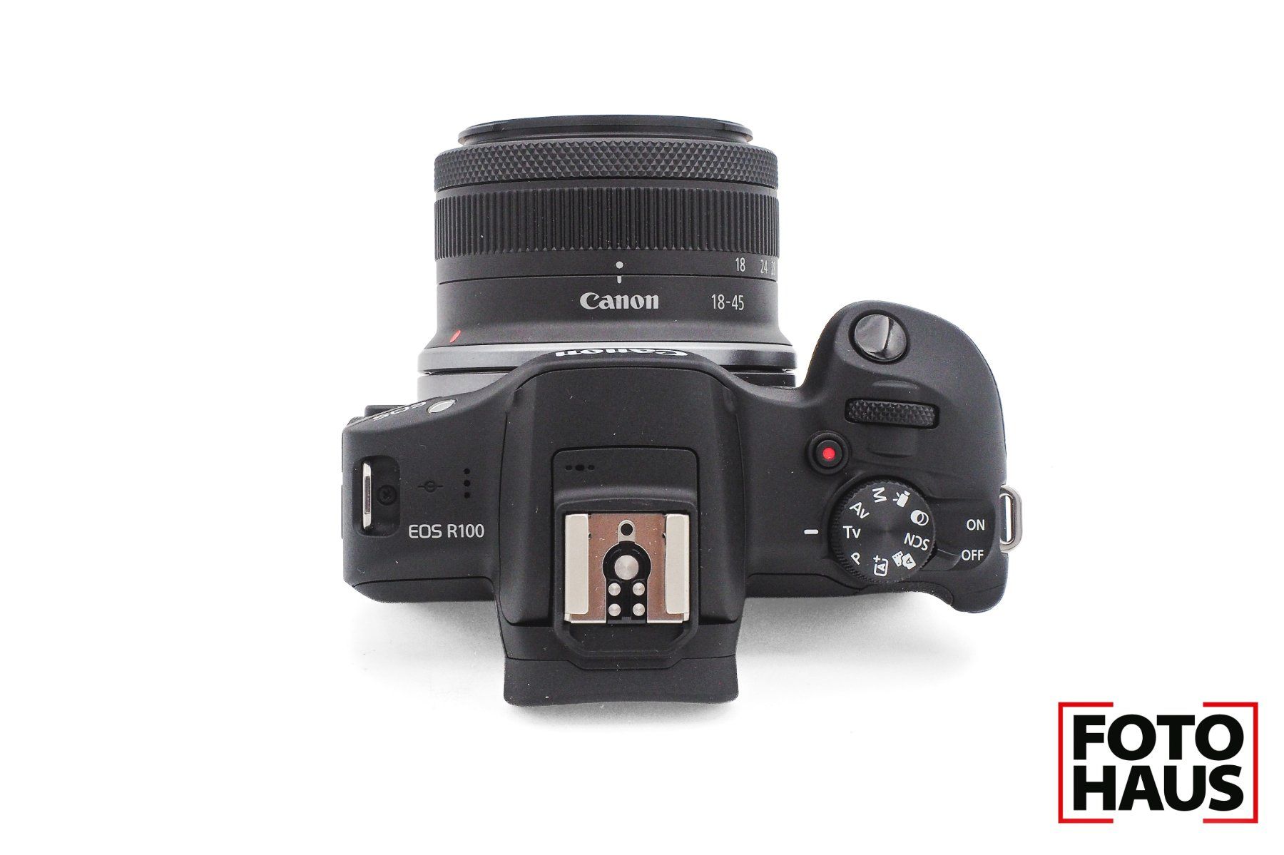 Canon Fotocamera: Canon EOS R100 + 18-45mm kit shutter@1000 1401 – Usato da Basel venduto da FotohausBasel 4