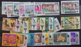 Malaysia PAHANG Lot mit schönen Werten