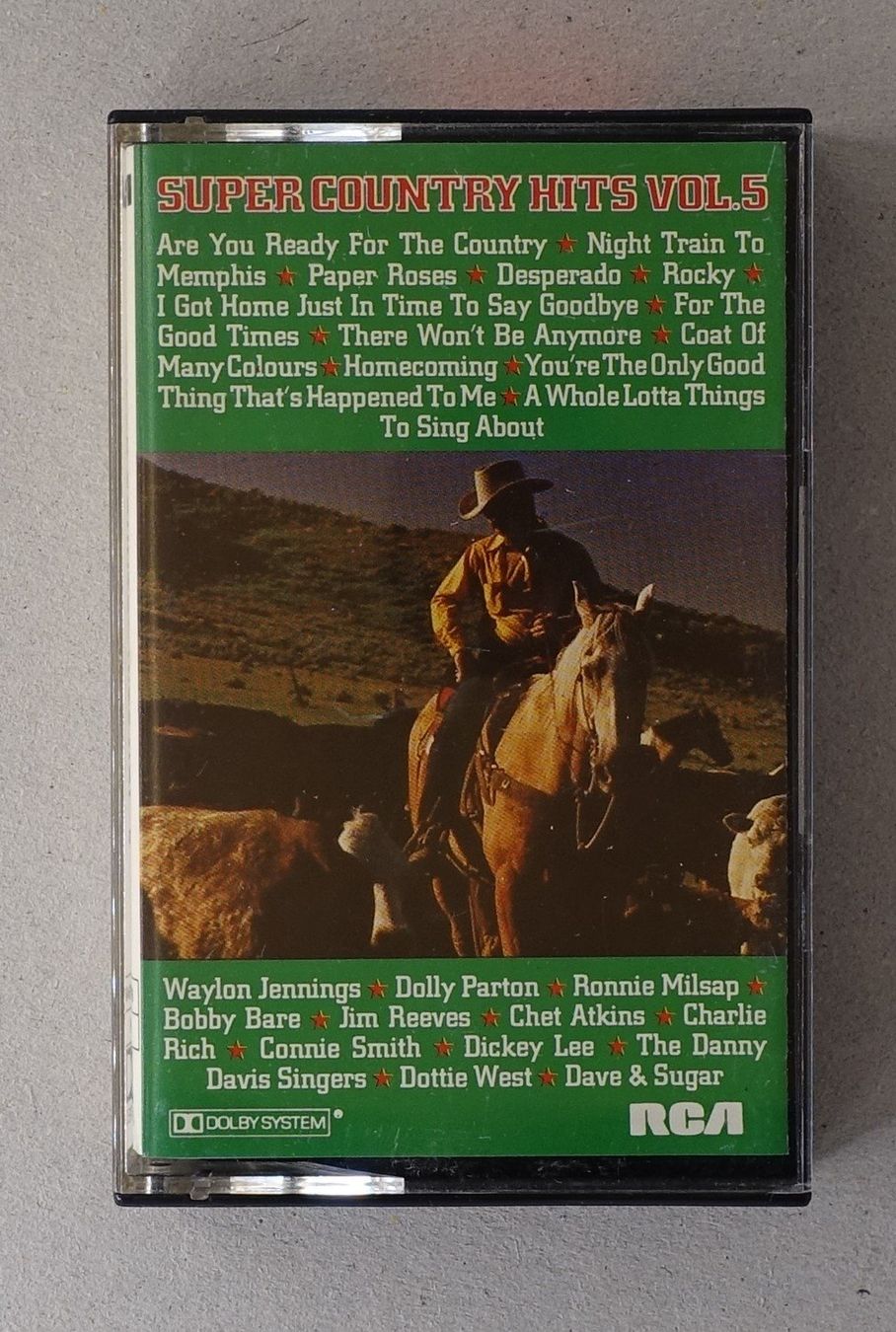 Musicassette: Super Country Hits Vol. 5 – Usato da Sessa venduto da discoverymedia