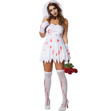 Kostüm Damen Zombie Größe XL