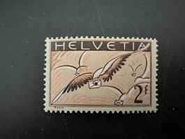 CH Nr. 13 Flugpost mit Falz  (5739)