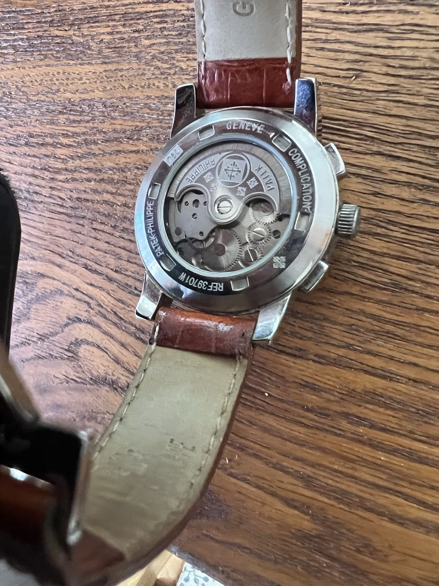 Orologi: Uhr mit Lederband (Achtung keine Orginale) – Usato da Sigriswil venduto da G.Ammann 1