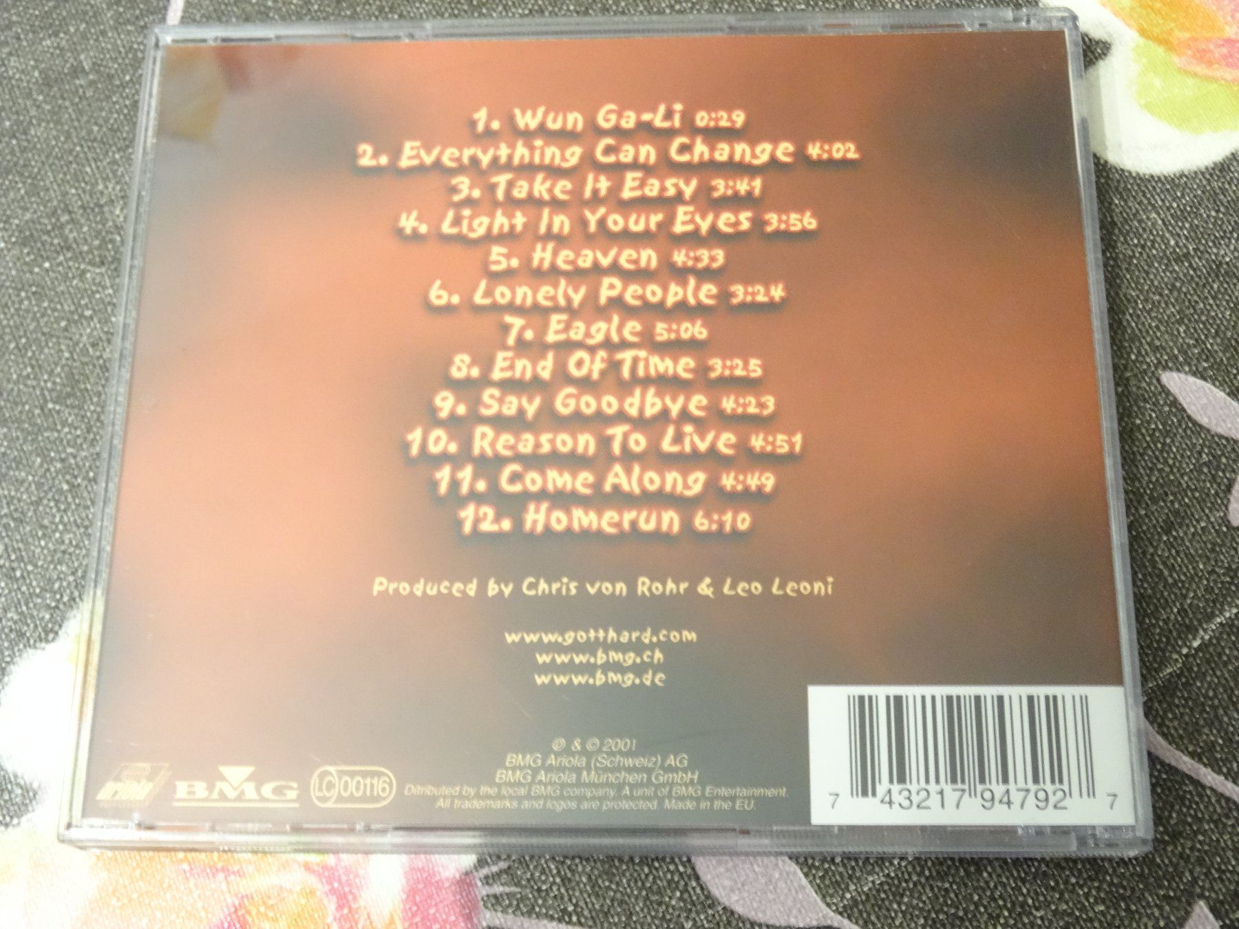 CD: Gotthard - Homerun CD – Usato da Olten venduto da Disc-Ausverkauf 1