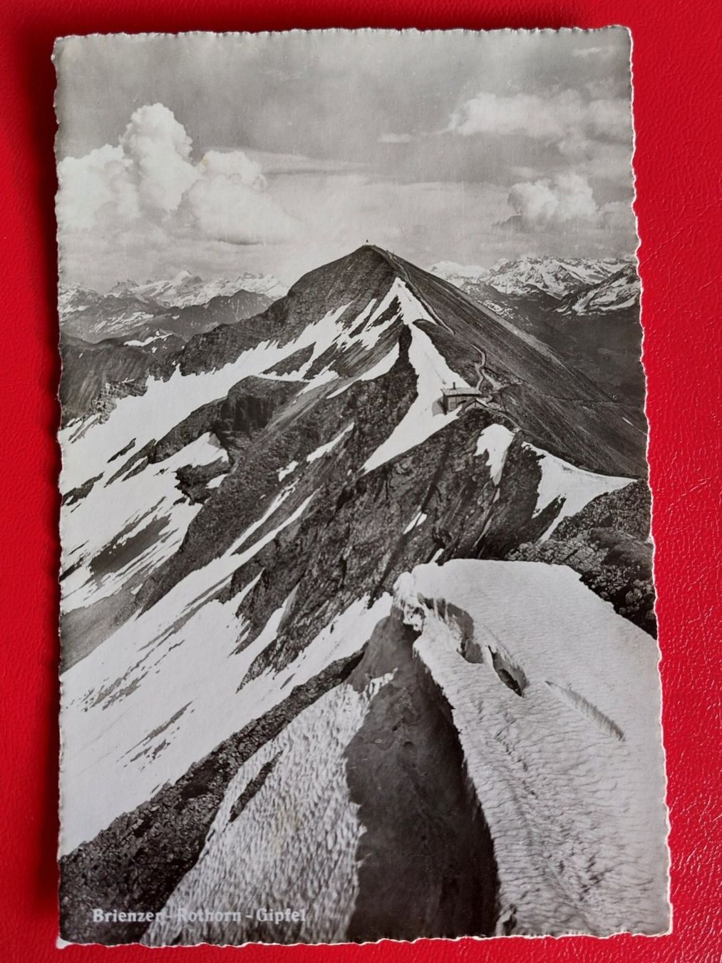 Ansichtskarten: Brienzer-Rothorn-Gipfel / Hotelstempel / 1944 – Gebraucht aus St-Légier-Chiésaz von Theo006