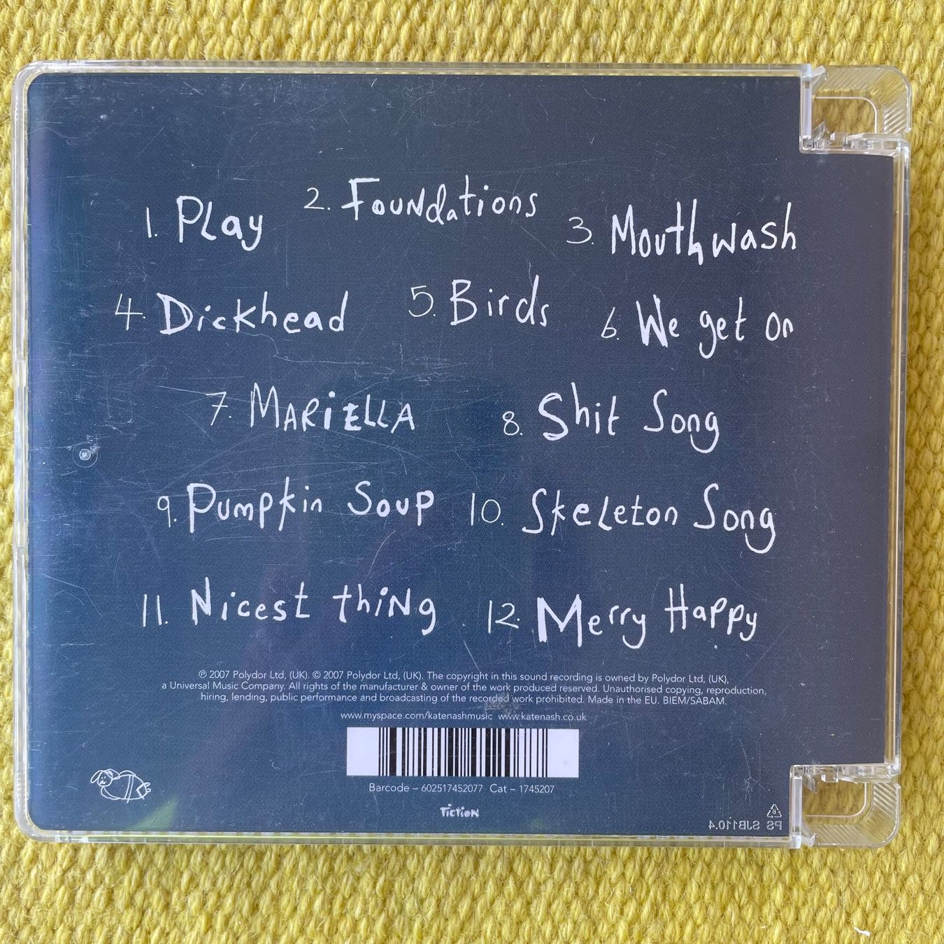 CD: KATE NASH-MADE OF BRICKS BY – Usato da Rorschacherberg venduto da CD-Roli 1