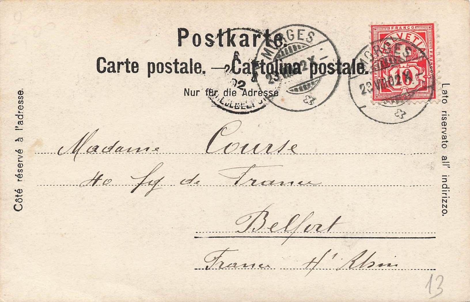 Cartes postales: Morges – D'occasion à Biasca par Blenio71 1
