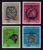 1980_B186-189_PRO PATRIA_HANDWERKERSCHILDER ! **