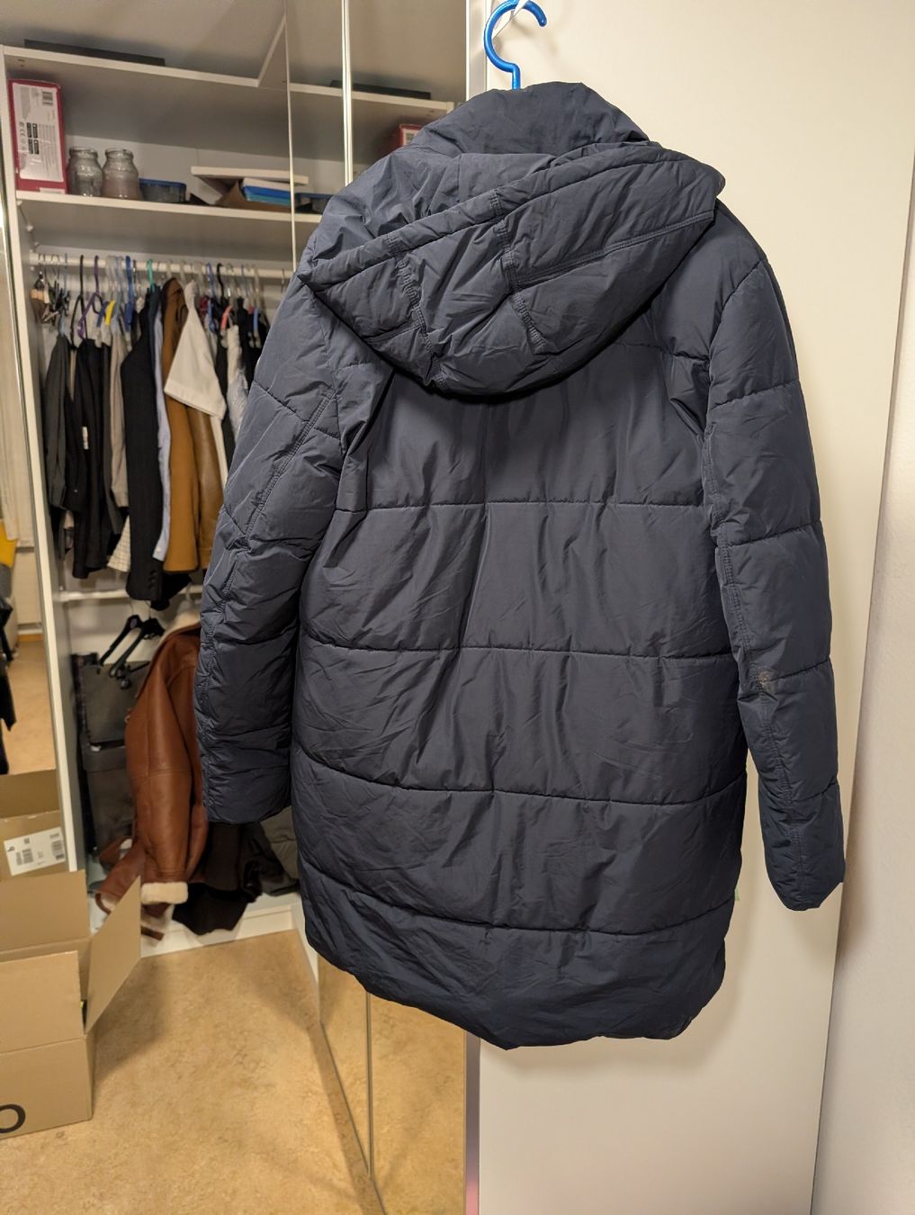 Tom Tailor Giacche: Tom Tailor Winterjacke, Grösse L, Dunkelblau/Navy – Usato da Wädenswil venduto da macik 2