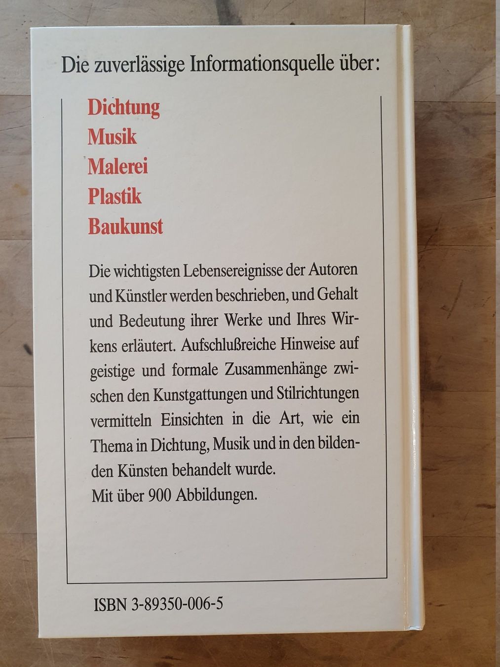 Libri: Lexikon der Künste Weltbild – Usato da Zürich venduto da loosebone 5