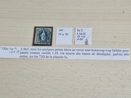 Stehende 70Dc, Plattenfehler, Top, ab 1.-