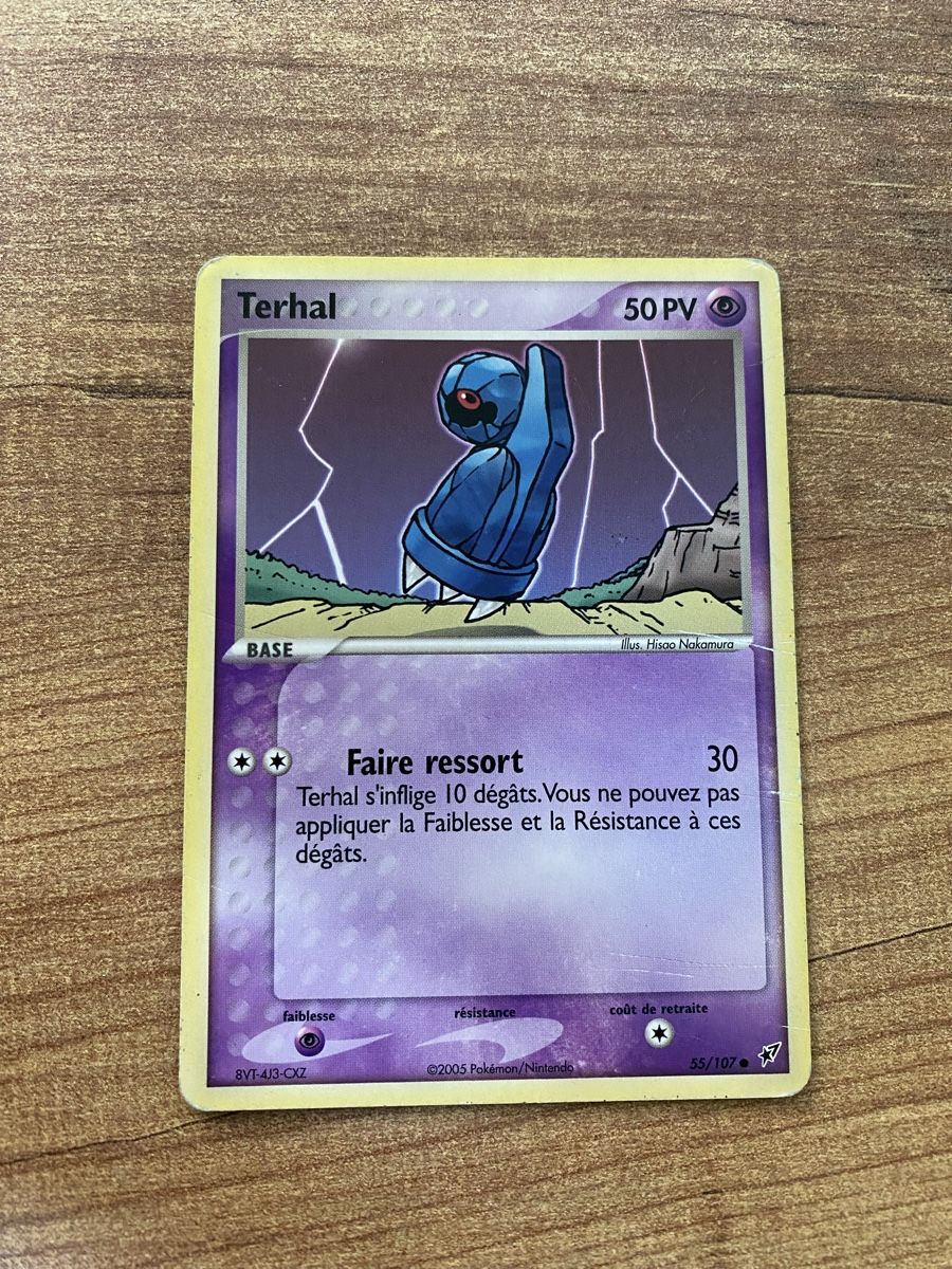 Pokémon Sammelbilder & Trading cards: Carte Pokémon Terhal 55/107 Base 2005 – Gebraucht aus Rossemaison von Carduelis