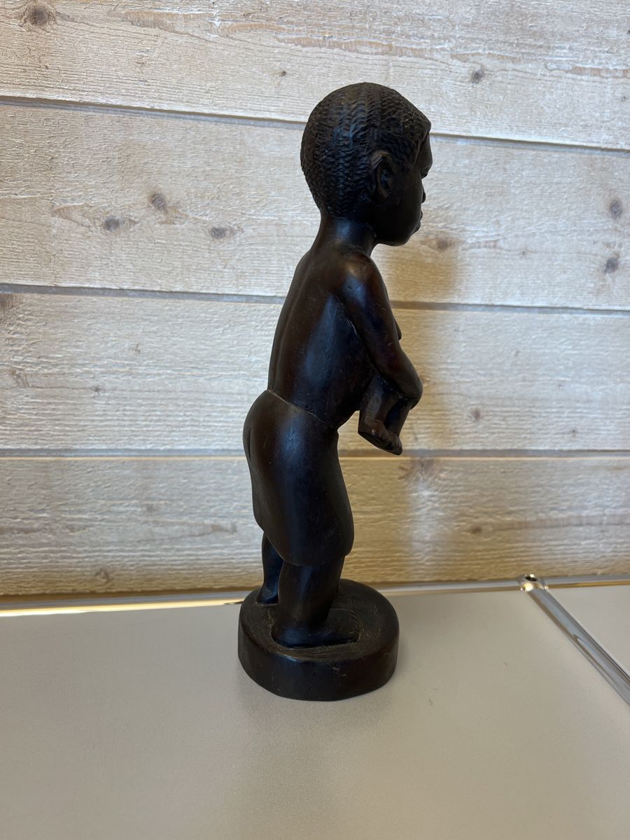 Skulpturen & Statuen: Skulptur Hangeschnitzt Holz Kongo um 1960 – Neu (gemäss Beschreibung) aus Rothrist von Gleitig 4