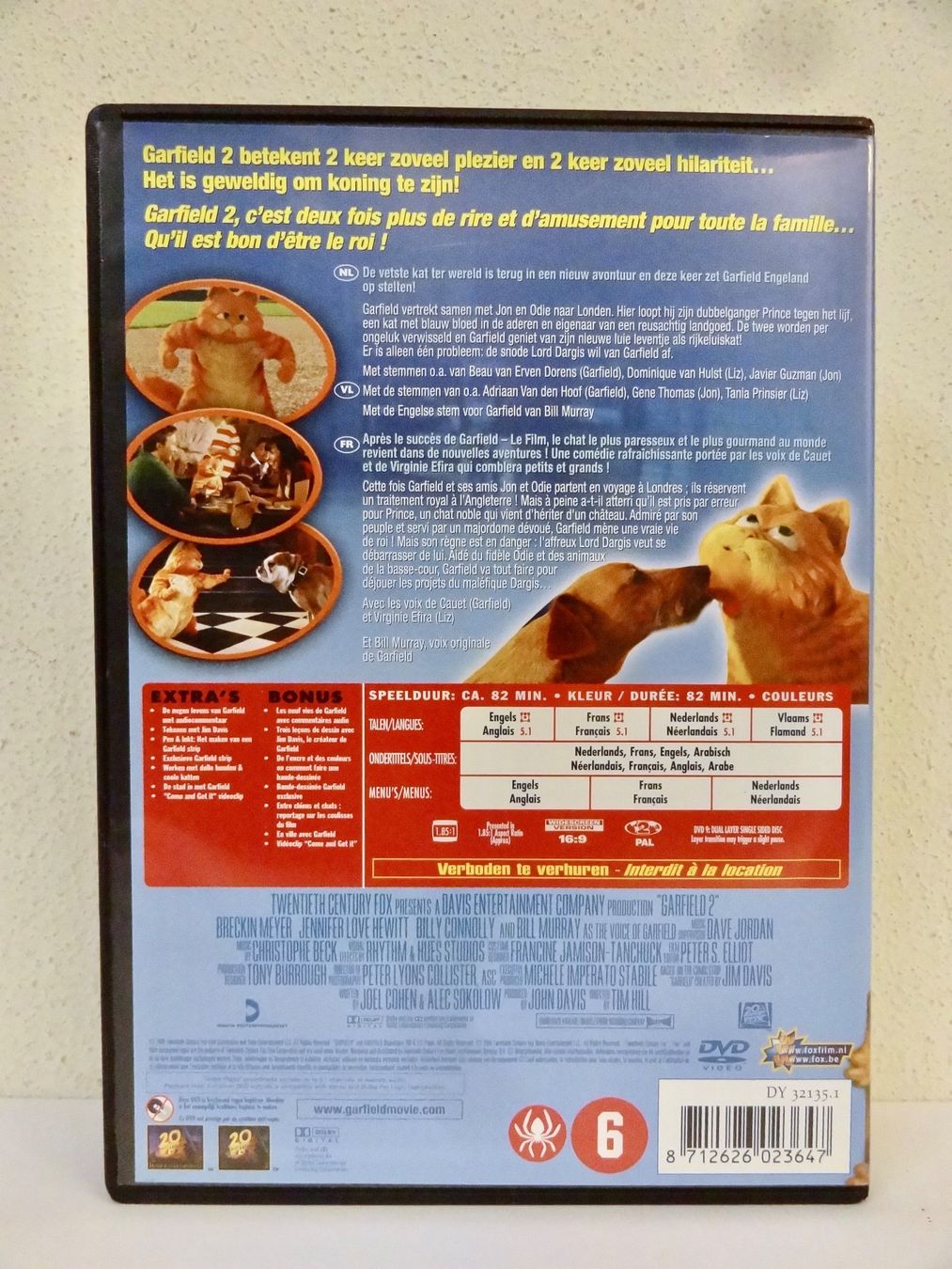 Tutti i DVDs: DVD GARFIELD 2 - FRANCAIS – Usato da Kerzers venduto da wisaundso 2