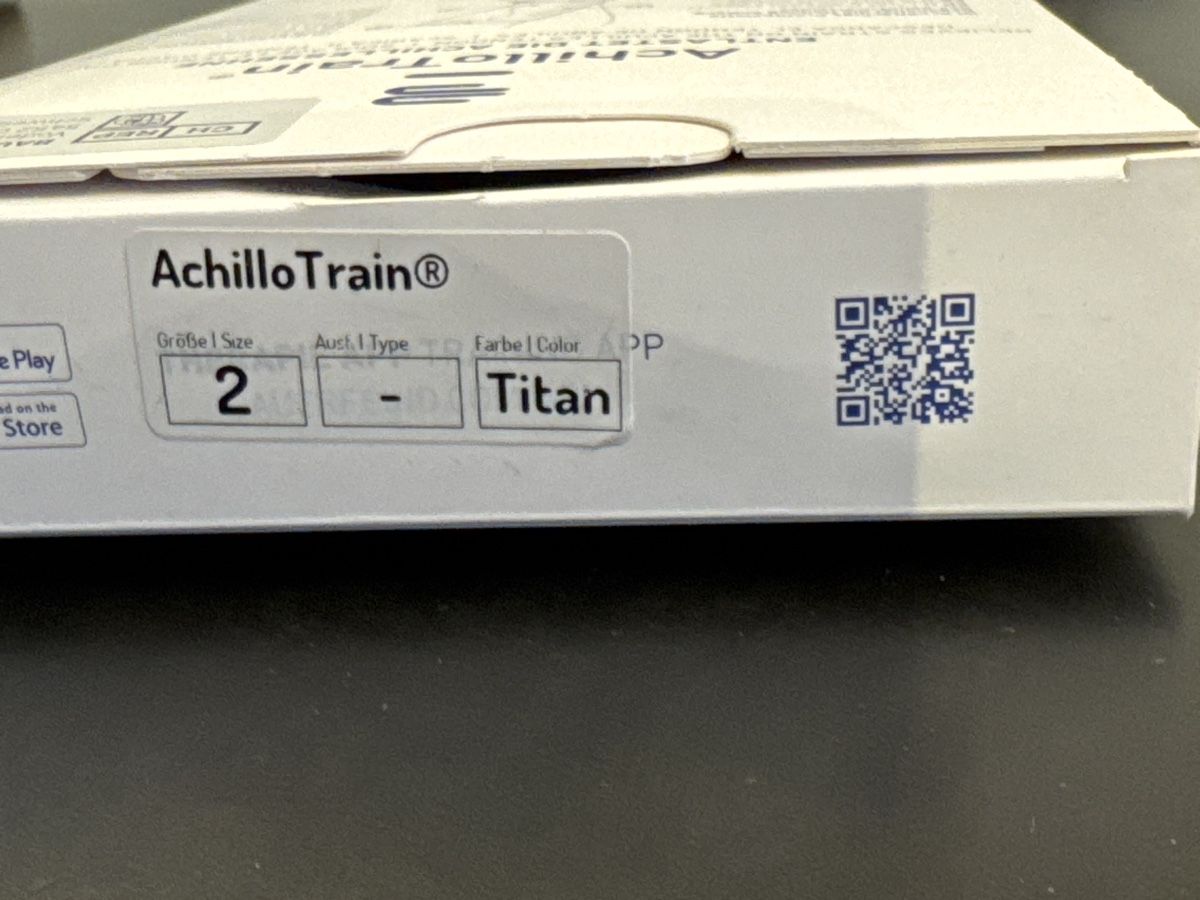 Attrezzature mediche: Bauerfeind AchilloTrain Achilles Tendon Support - New – Nuovo e nell'imballaggio originale da Bern venduto da Gbilly 3