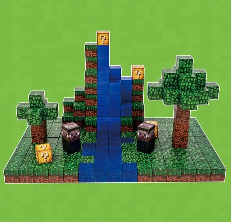 Giocattoli: 2 SETS Super World Magnetic Minecraft Cube – Usato da Russikon venduto da Russikon 5