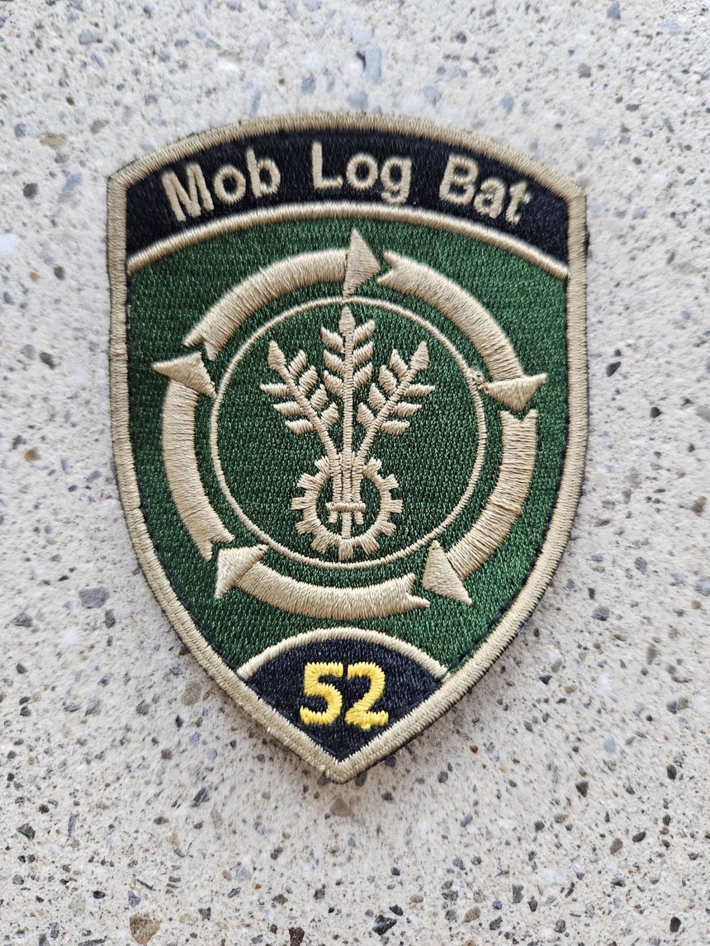 Placchette & Badge: Badge Mob Log Bat 52 mit klett *** – Nuovo (secondo la descrizione) da Riedholz venduto da fr_sIruP