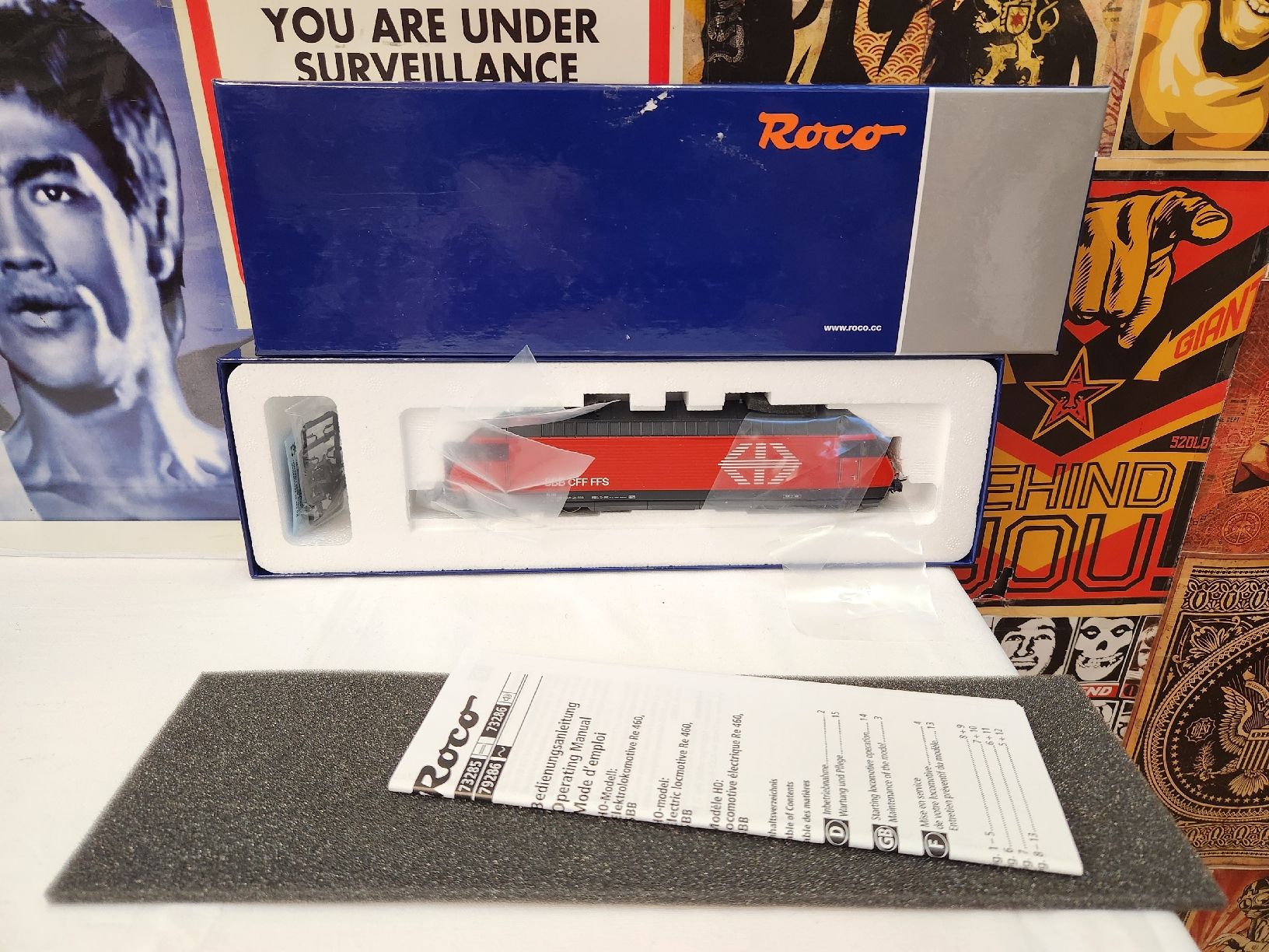 Roco H0 73285 SBB CFF FFS Re 460 117-5 Lokomotive OVP (Neu