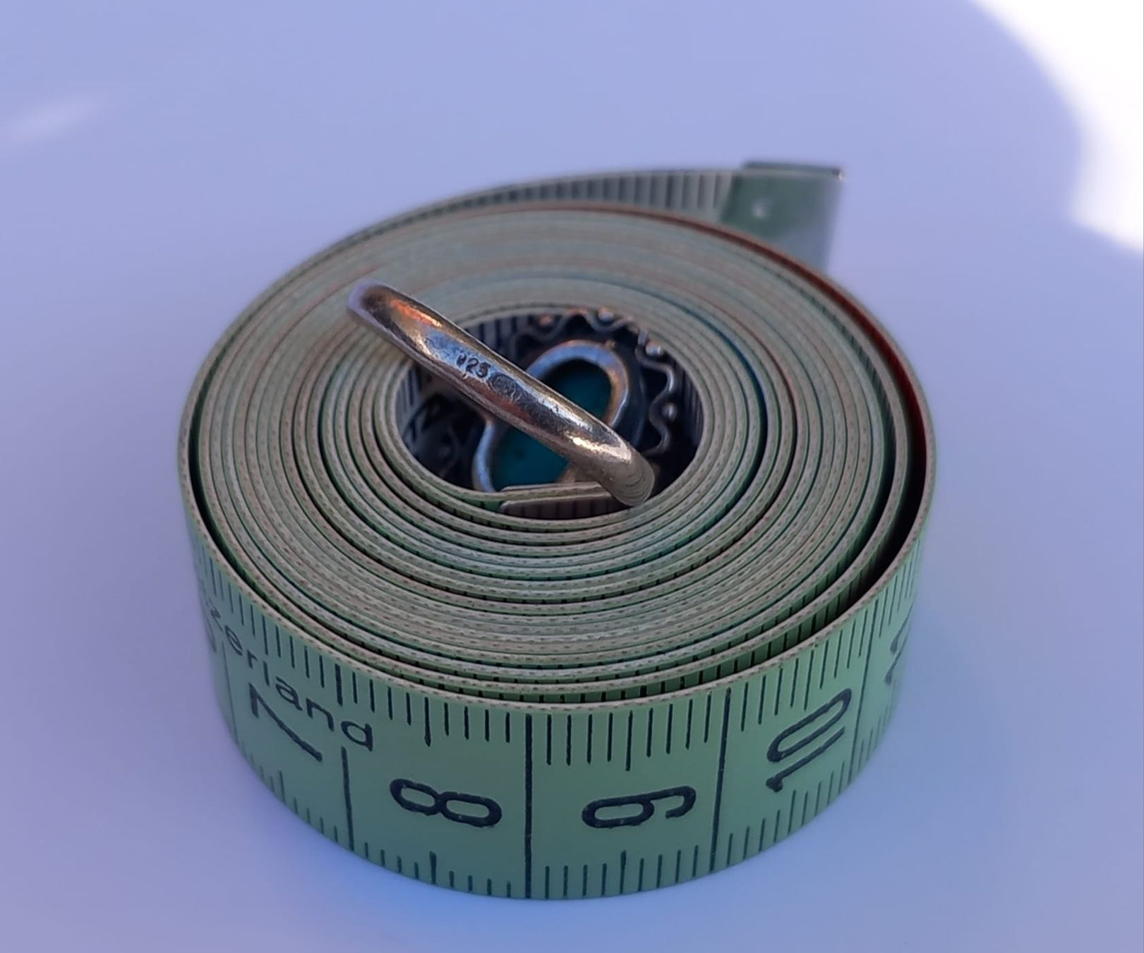 Ringe: Alter Silber 925  Ring mit Echt Türkis Stein Gr. 52 – Gebraucht aus Winterthur von Jopf1 5