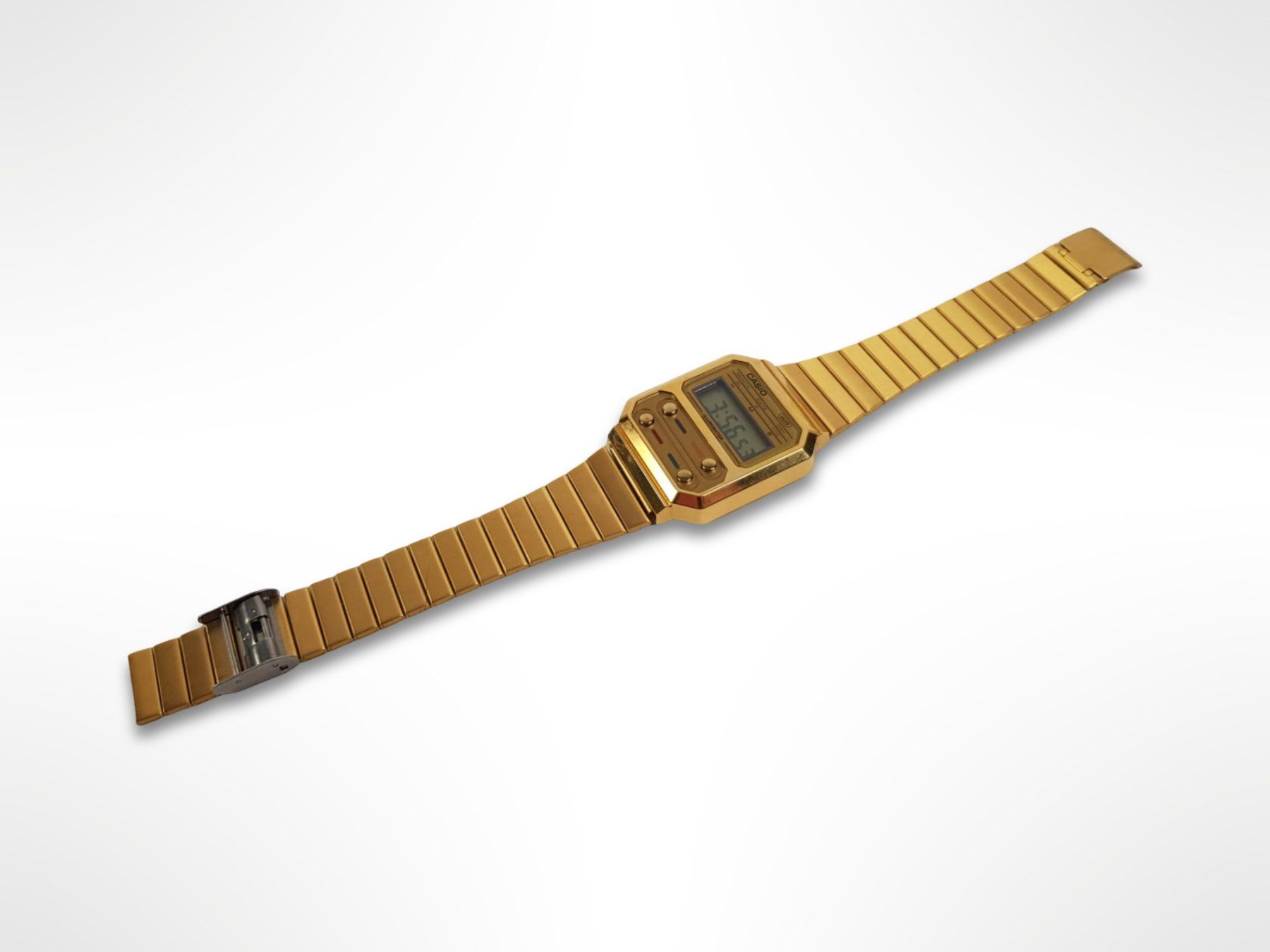 Casio Orologi: CASIO Vintage A100WEG-9A – Usato da Suhr venduto da Restwert_Suhr 3