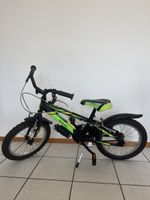 Bicicletta bimbo verde e nera