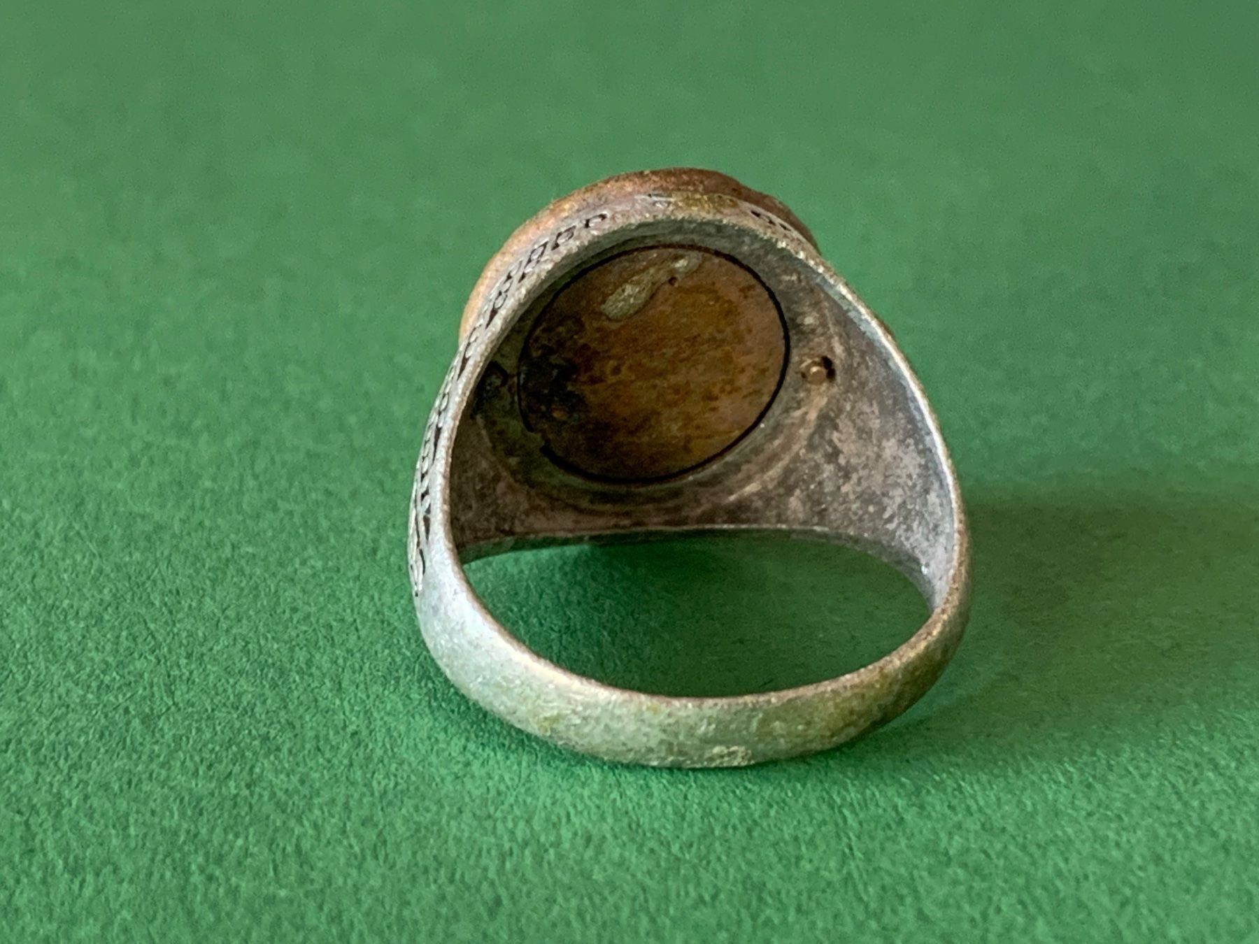 Anelli: Silberring goldmedaillon indisch( rg61) – Usato da Dittingen venduto da Bijoubelle 3