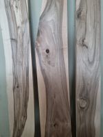 Nussbaum Massivholz Klotzbretter Natur Edelholz 3 Stk