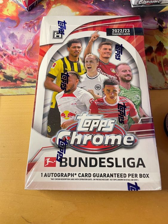 Box topps chrome bundesliga neu Kaufen auf Ricardo