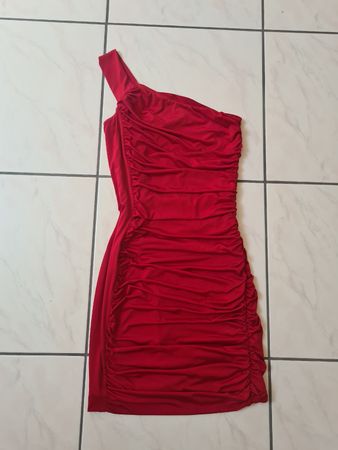 Rotes Cocktailkleid Gr. M