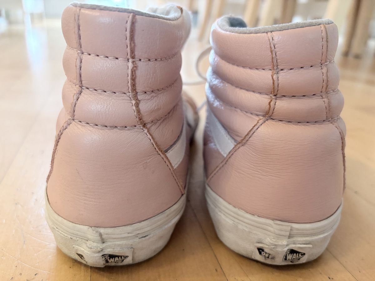 Vans Scarpe da uomo: VANS rose en cuir – Usato da Coppet venduto da micasazoo 2