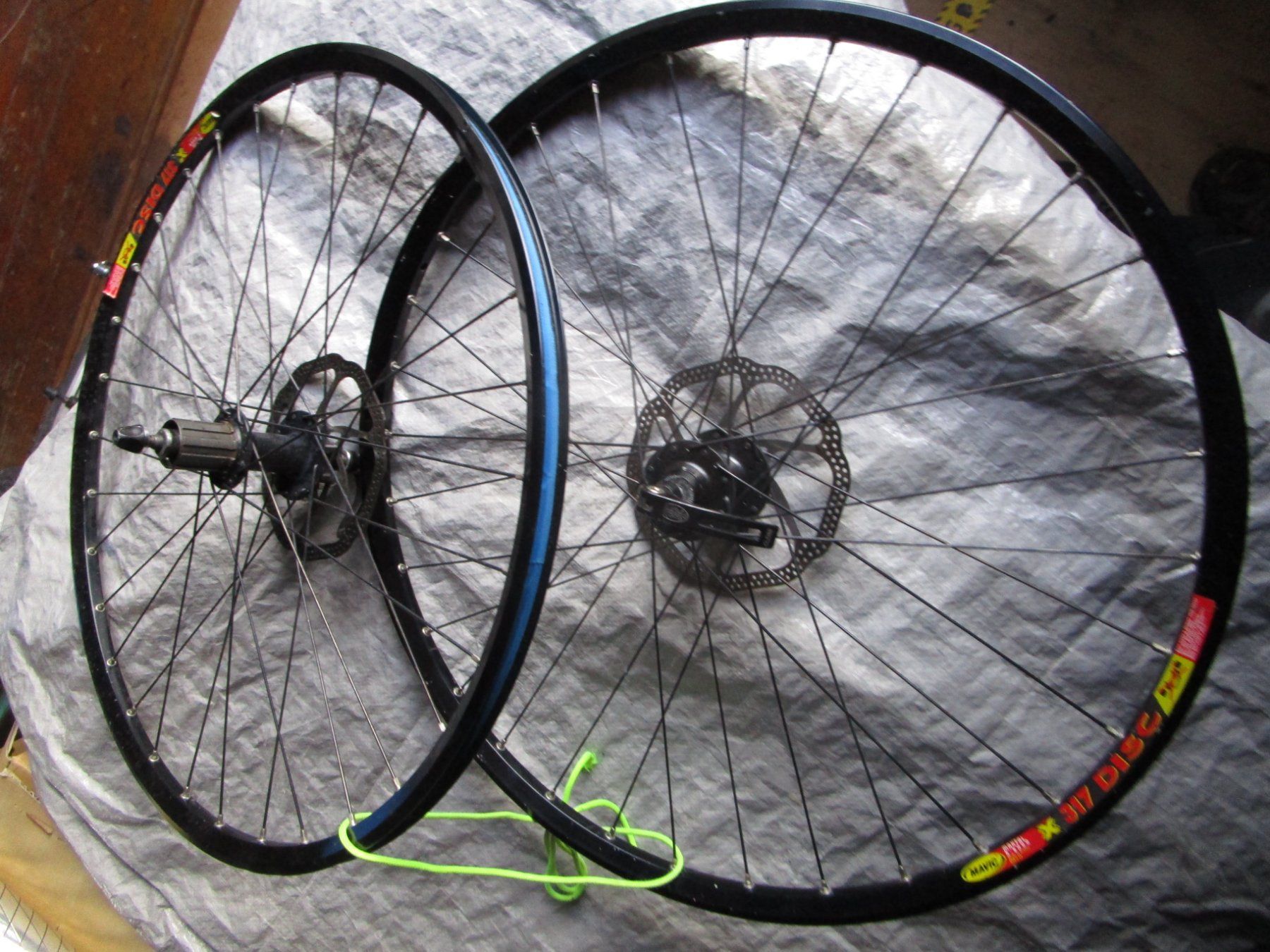 Pezzi di ricambio: Radsatz Disc 26" SP V100mm H135mm – Usato da Ottikon venduto da Locomotive01 1