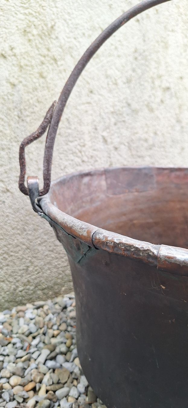 Vasi per fiori: 5 kg -Kupferkessel,antik zum Kochen oder Deko ! – Usato da Emmenbrücke venduto da abu_9mj8 5