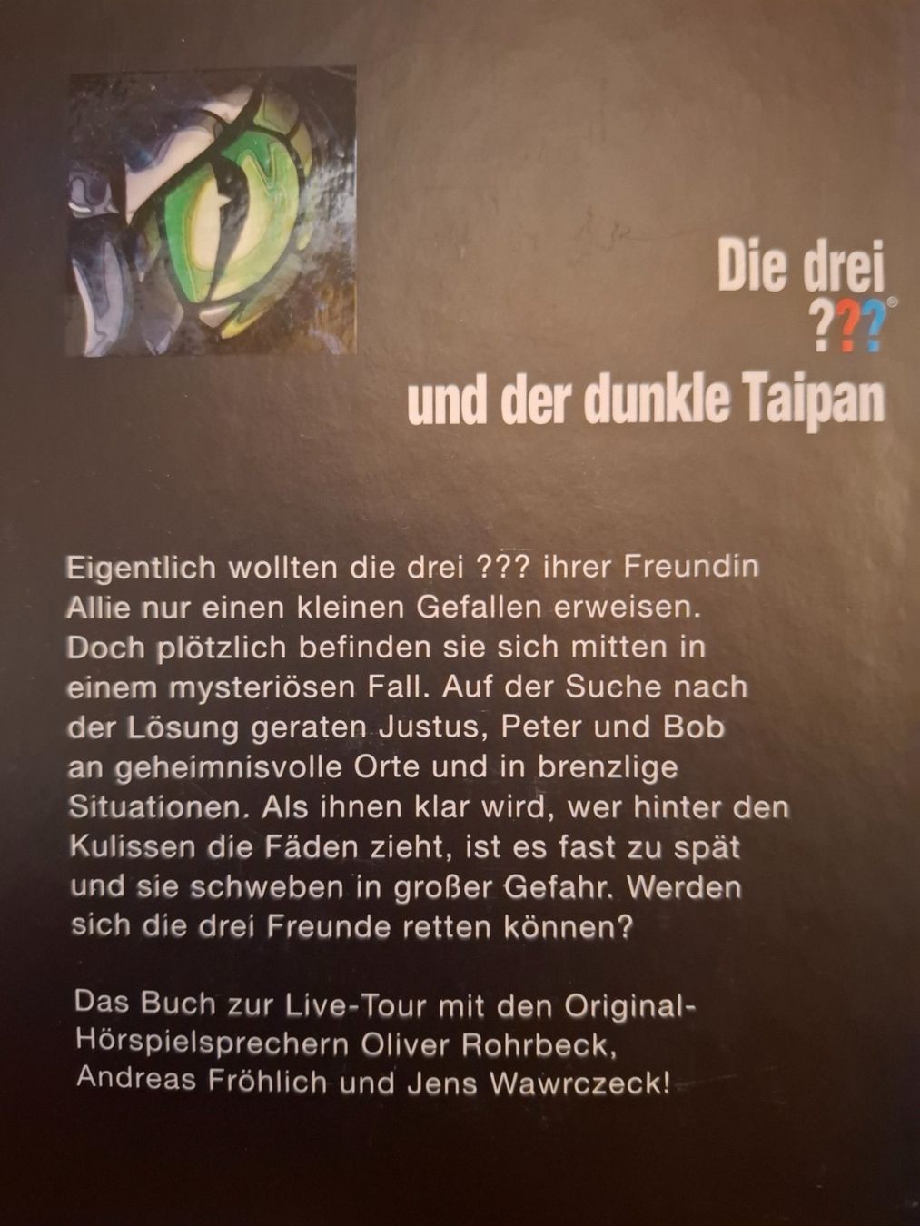 Libri: Die drei ??? und der dunkle Taipan – Nuovo (secondo la descrizione) da Wolhusen venduto da Pindha05 1