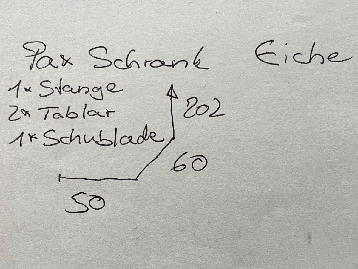 Ikea Armadi: Pax Schrank Eiche – Usato da Thun venduto da soeep 3