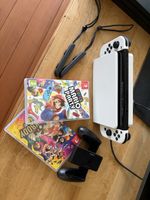 Nintendo Switch Oled + Mario Party+Everybody Switch Wie Neu
