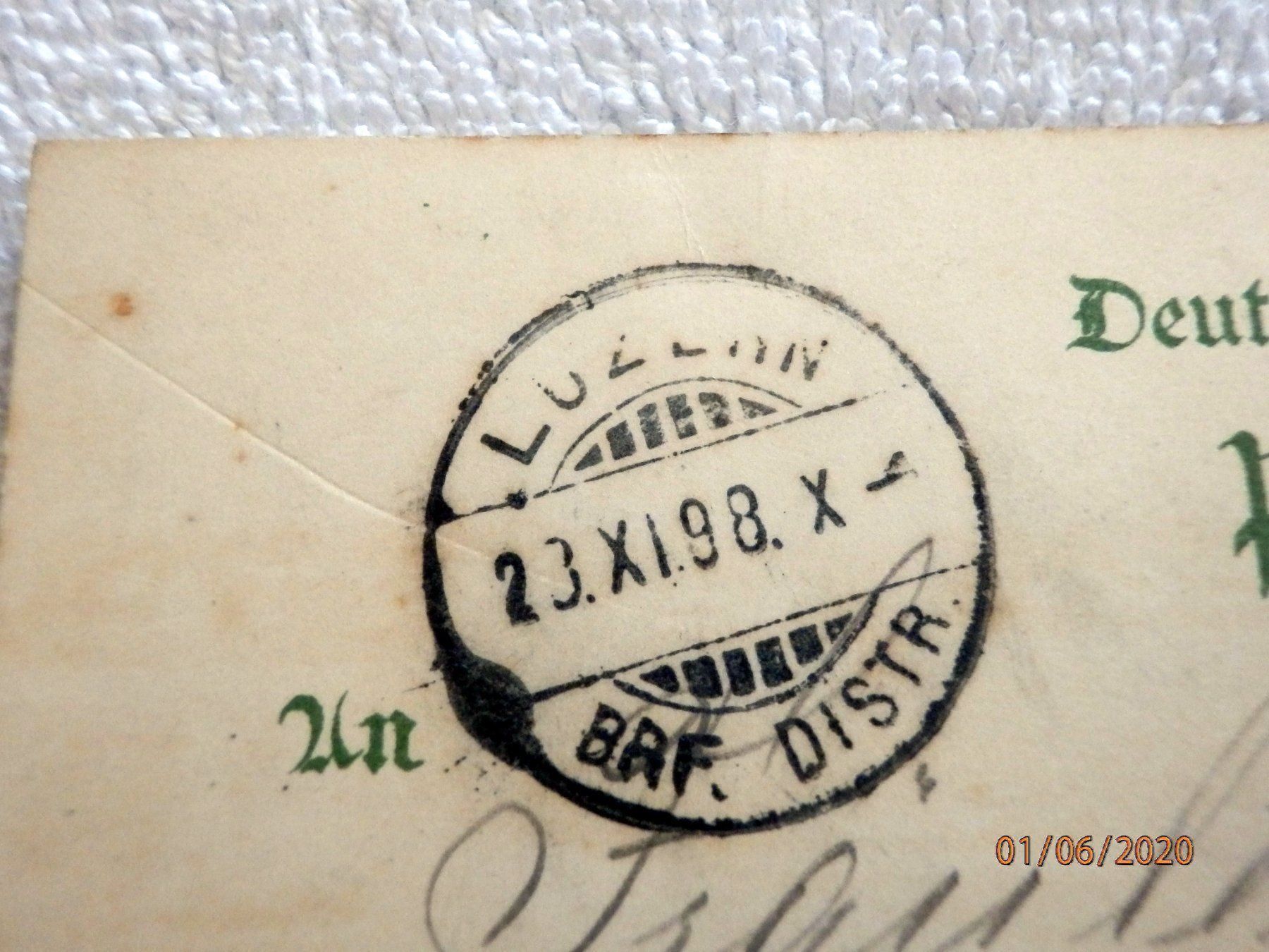 Cartes postales: Litho, Gruss aus Höchst am Main – D'occasion à Ueberstorf par dinbau 7