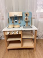 Holzküchenzeile mit Zubehör guter Zustand