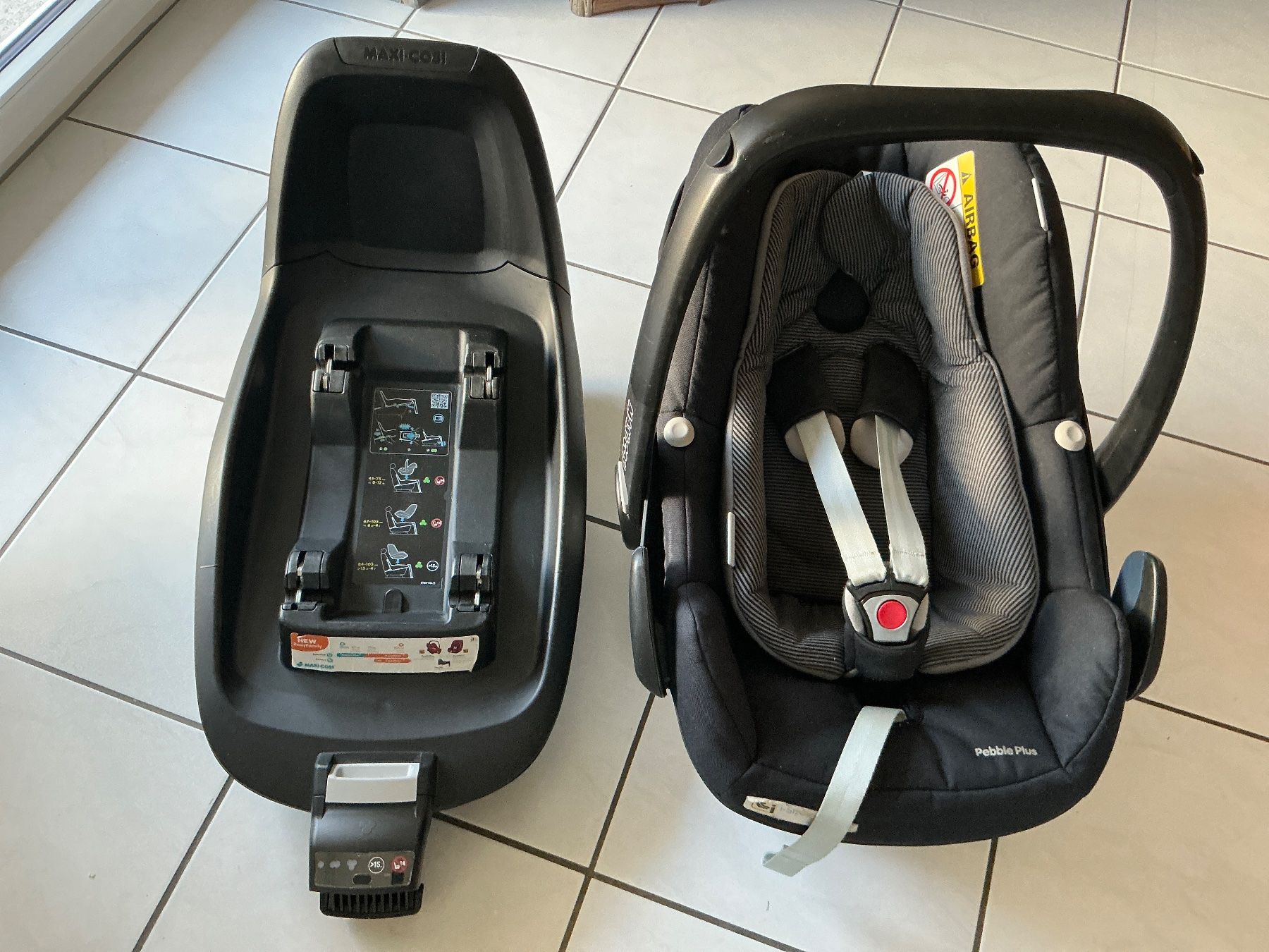 Maxi-Cosi Seggiolini per auto: Maxi Cosi mit Isofixstation – Usato da Galgenen venduto da 67sab 4